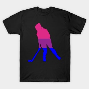 Field Hockey: Bisexual Pride T-Shirt